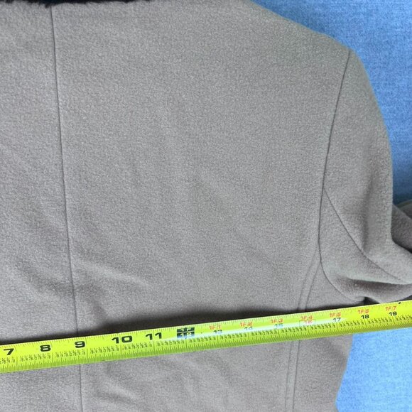 Vintage Made In Italy Benetton Fur Tan Jacket Size Xs 60s Jackie Kennedy - Picture 6 of 7